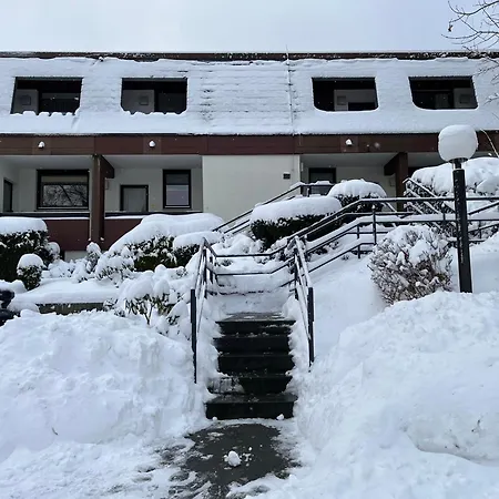 公寓 Osternest - Gemuetlich, Familienfreundlich, Pool, Sauna, Elektrokamin, Wlan Nahe Dem Skiliftkarussell 温特贝格